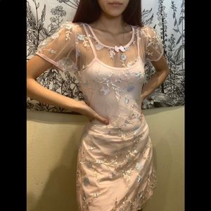 🌸NWT🌸Sugar Thrillz Babydoll Dress